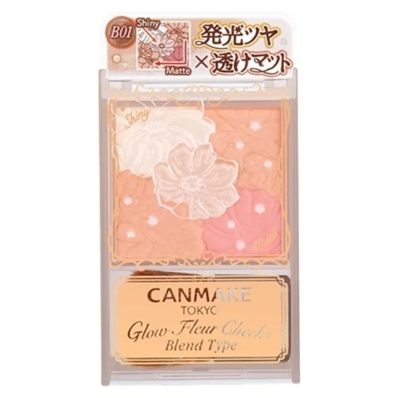 CANMAKE 花漾瑰麗胭脂（雙質地版）B01 5.4g