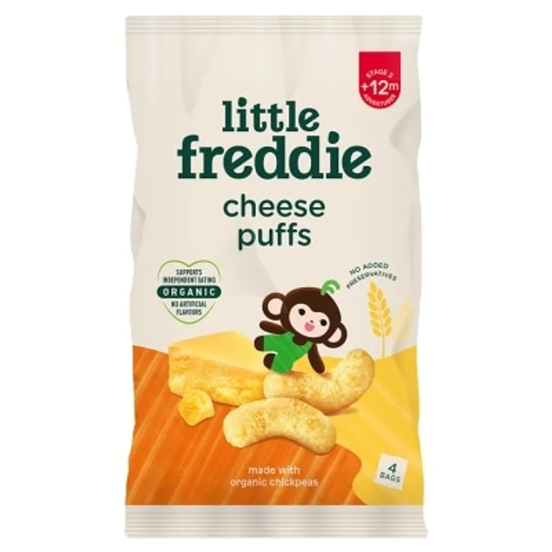 小皮 Little Freddie 有機芝士泡芙 (4 x 11g)