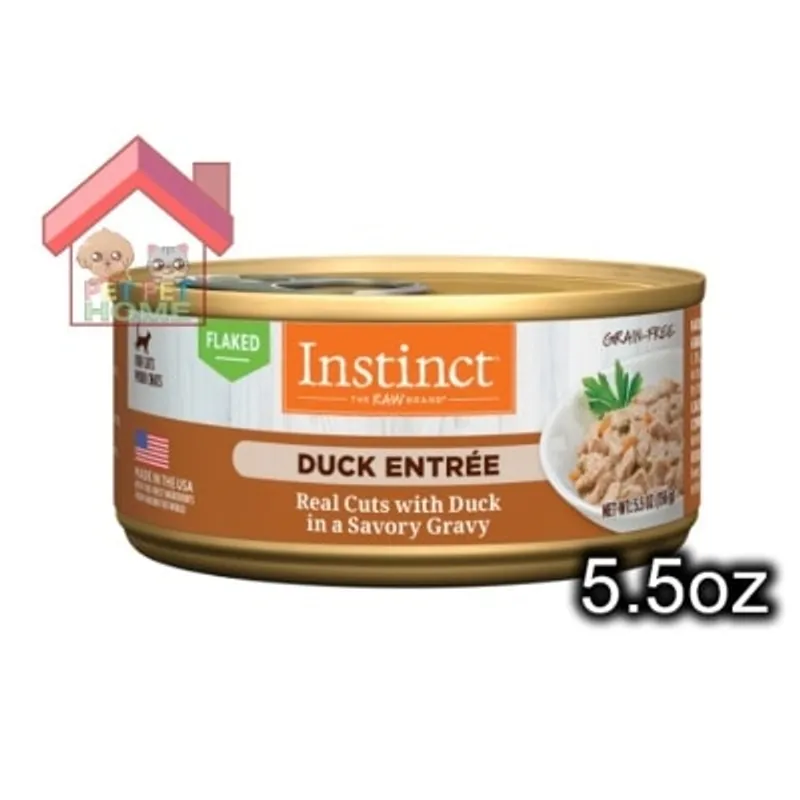 Nature's Variety Instinct 本能 - 無穀物肉汁鴨肉片貓罐頭