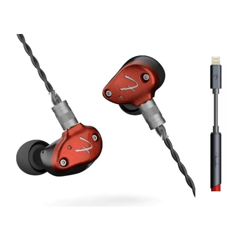 FENDER 入耳式有線耳機 TRACKBUNDLESET/RD