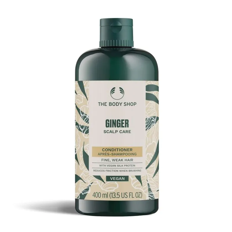 THE BODY SHOP 生姜头皮护理洗发露400ml / 生姜头皮护理护发素400ml