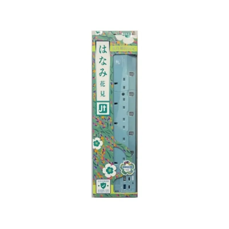 MEC 日本剛 5位拖板連4 USB(2xA, 2xC) 電源拖板