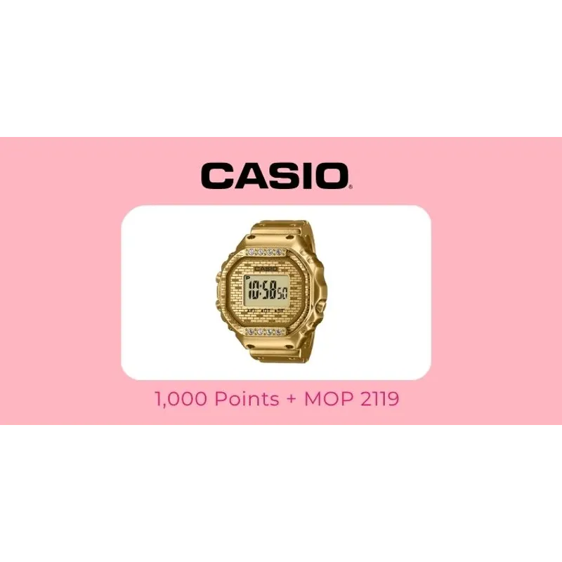 CASIO時尚戒指錶