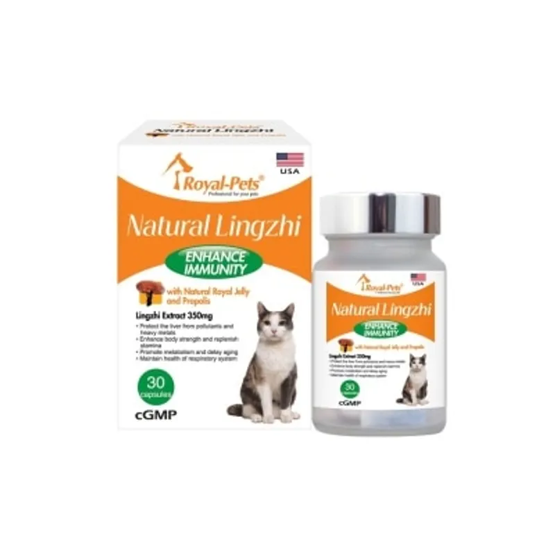 ROYAL-PETS 天然靈芝30粒膠囊