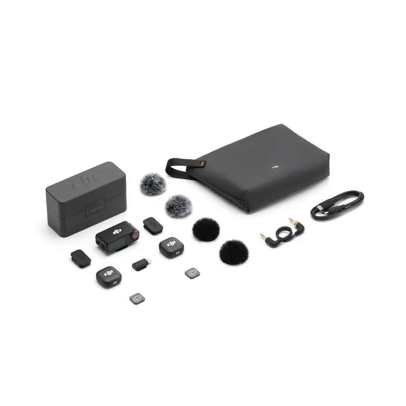 DJI Mic3無線收音咪(兩發一收，含充電盒) MIC3/2TX+1RX+CHARGINGCASE