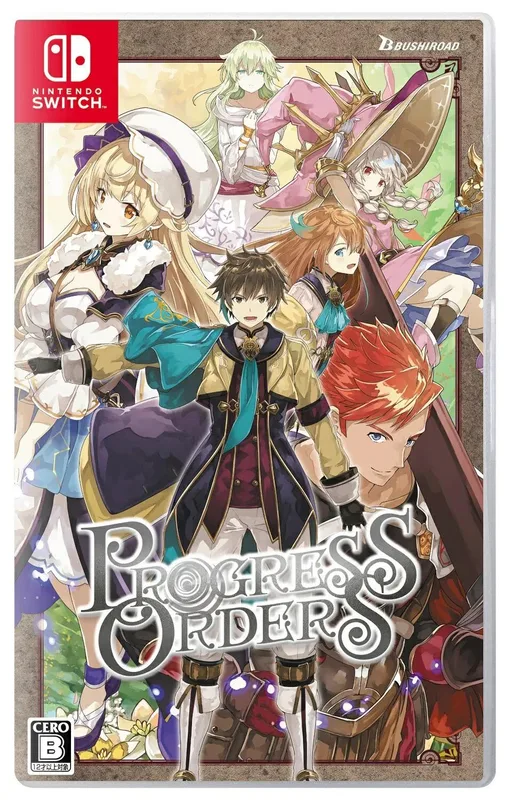 NS PROGRESS ORDERS 中/英/日文 日版