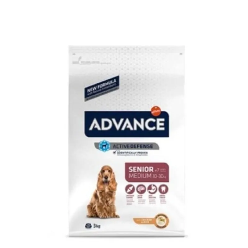 ADVANCE Advance - 7+日常護理系列 中型老犬 狗糧 3kg