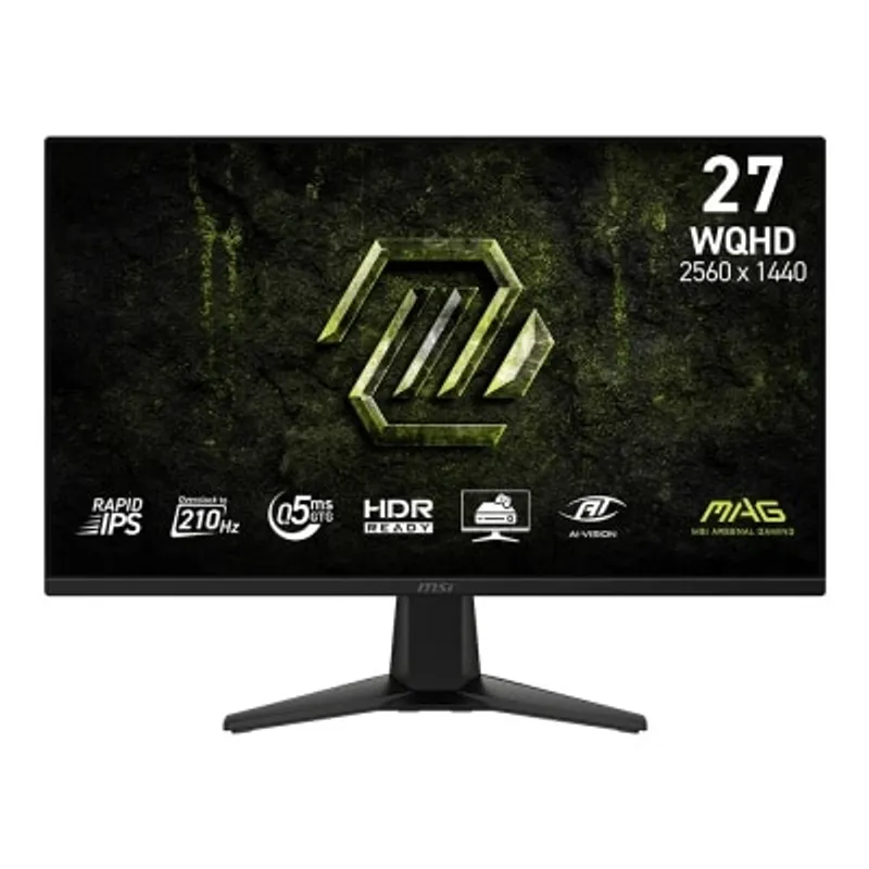 MSI 微星 MSI MAG 275QF E21 電競螢幕 (27"; 2560 X 1440; 210Hz; Rapid IPS)(MO-MA27QE2)