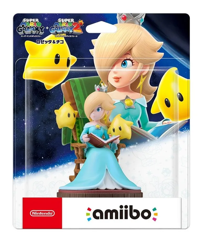 Amiibo [超級瑪利歐銀河系列] 羅潔塔＆奇可