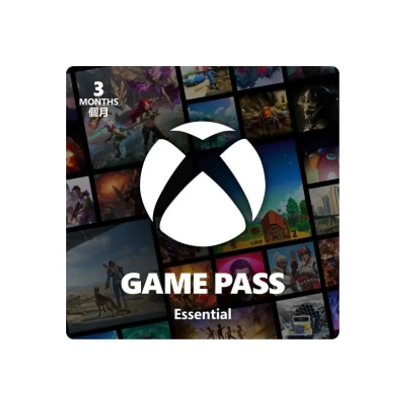 MICROSOFT 微軟 Xbox Game Pass Essential 3個月 (電子下載版)