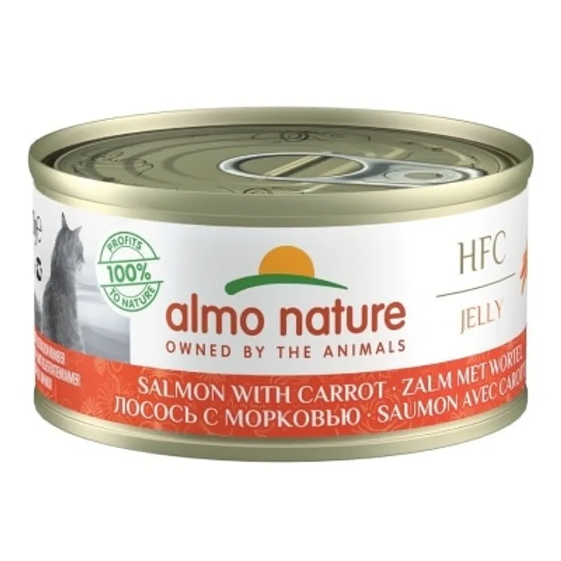 ALMO NATURE HFC Jelly 三文魚 紅蘿蔔 almo nature 貓罐頭