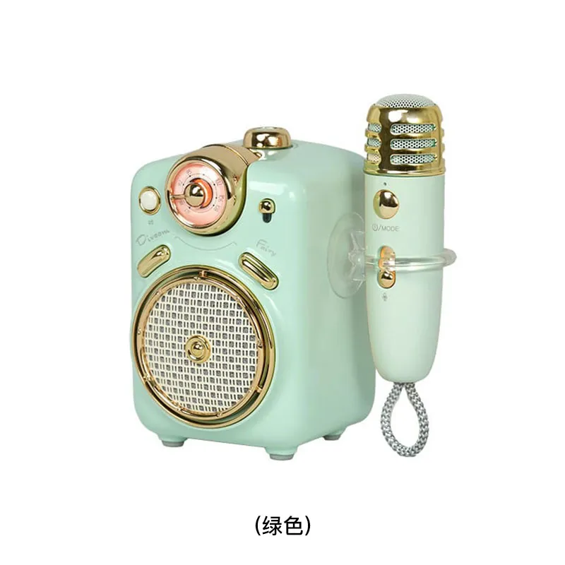 DIVOOM 卡拉OK收音机蓝牙喇叭 FAIRY2/GREEN
