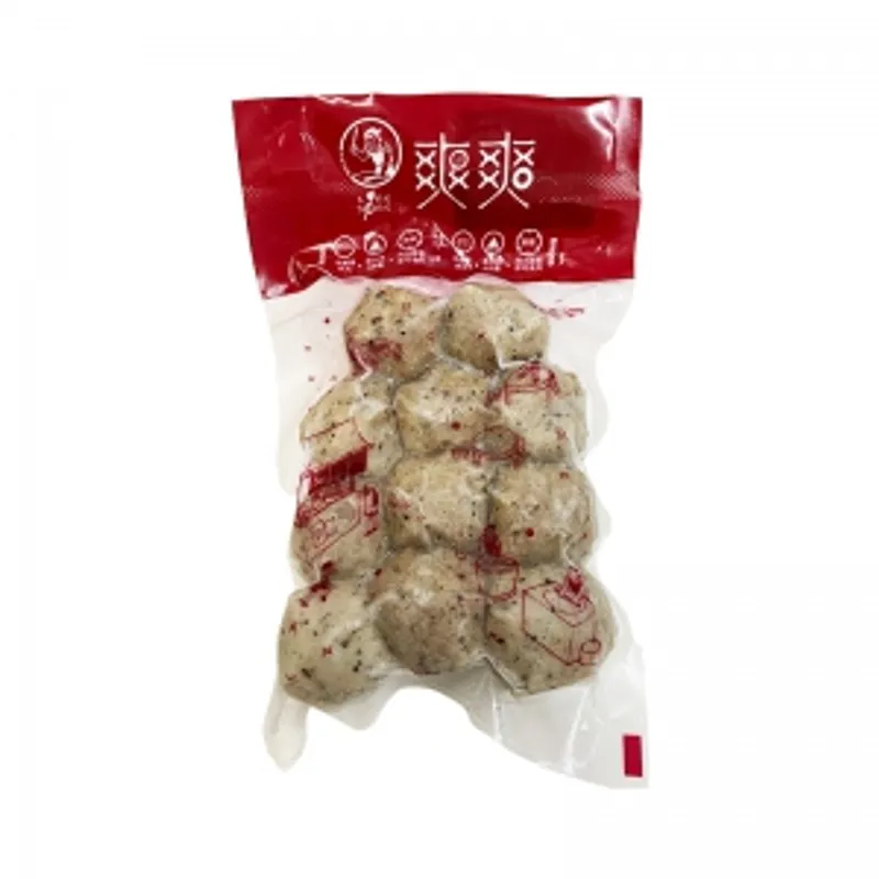 新爽爽黑椒豬肉丸 半磅/包