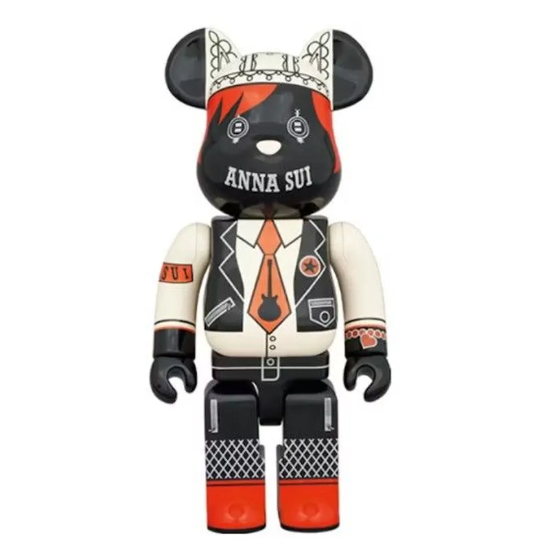 BEARBRICK MC-590271 BEARBRICK 1000% ANNA SUI RED & BEIGE