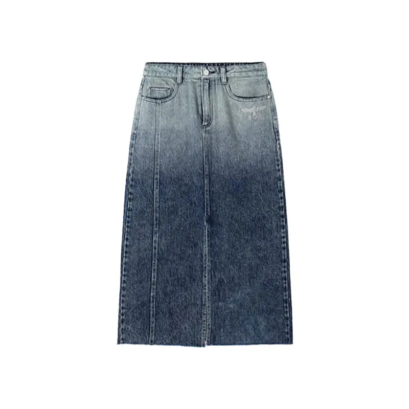BOY LONDON 渐变牛仔长裙