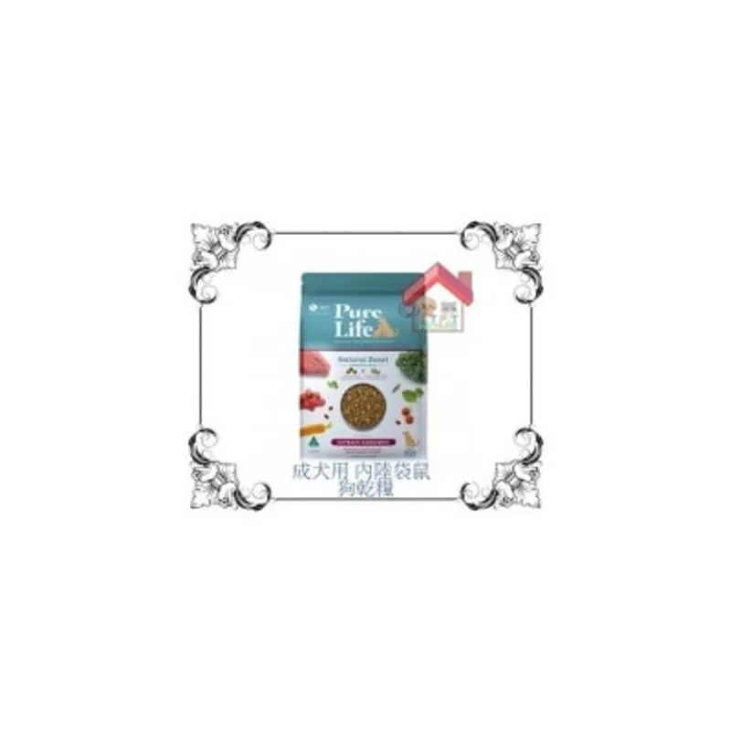 PURE Life 純粹。生活 - 成犬用 內陸袋鼠 狗乾糧 1.8kg [PL-02012]