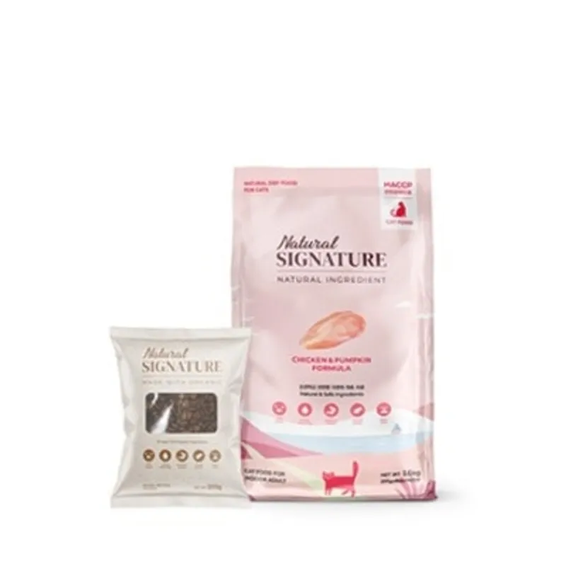Natural Signature 雞肉有機南瓜去毛球貓糧