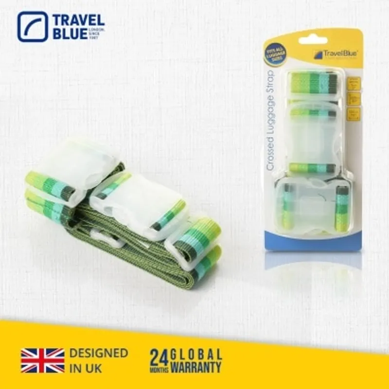 Travel Blue 十字型行李帶TB042