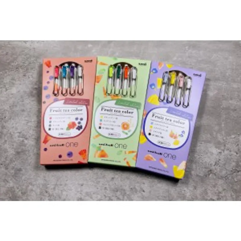 UNI 三菱 one Fruit Tea Color Limited Edition中性筆