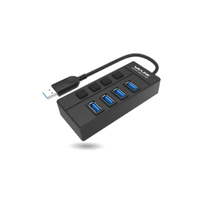 Wavlink USB 3.0 四端開關連接盒
