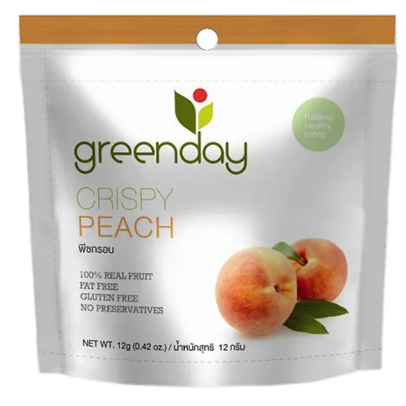 GREENDAY水蜜桃脆片12克