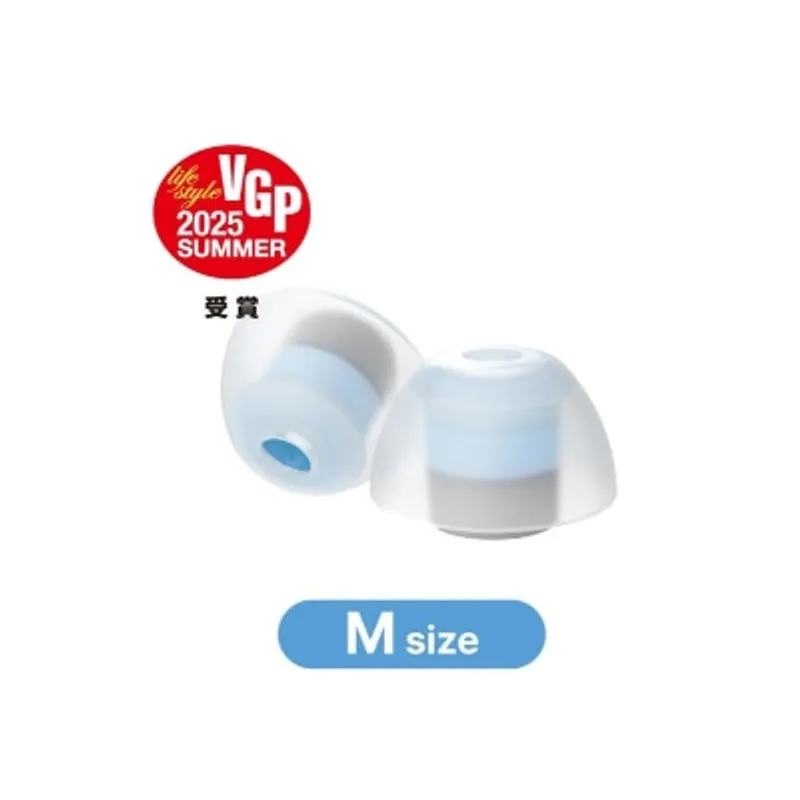 LEPIC clear Eartips (M size / 2 pairs)