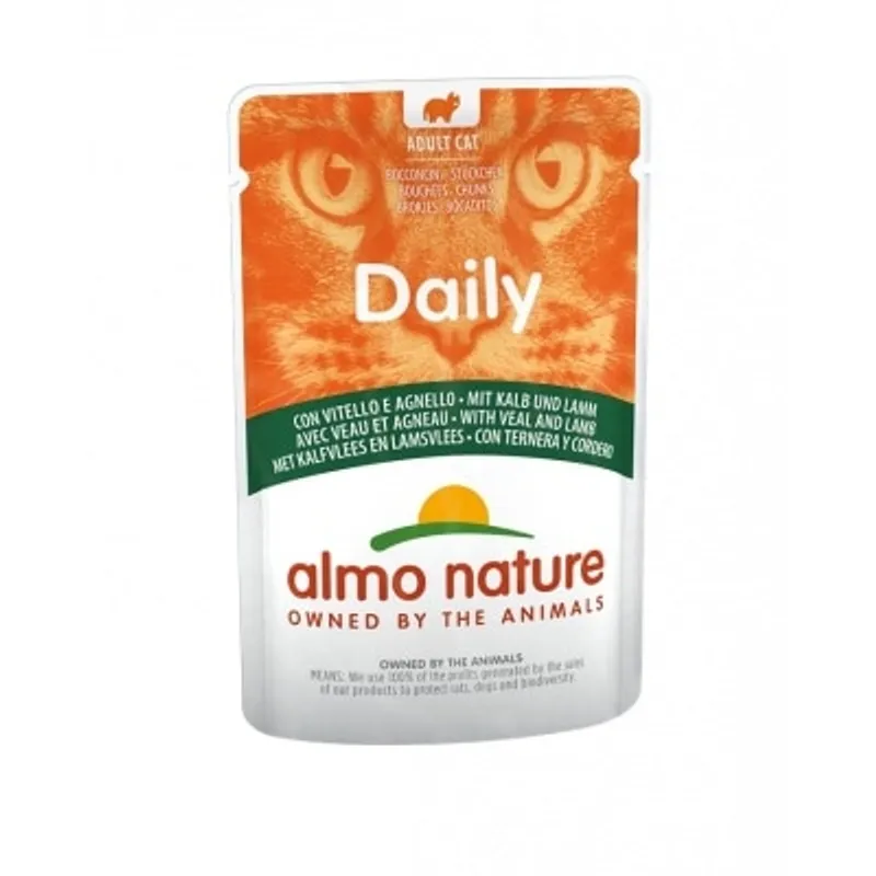 ALMO NATURE Daily - 牛仔肉＋羊肉 (70g) almo nature 成貓濕糧