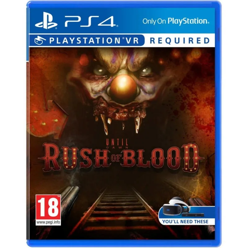 PS4 （VR專用遊戲） 直到黎明：血戮 中／英文版 港版
