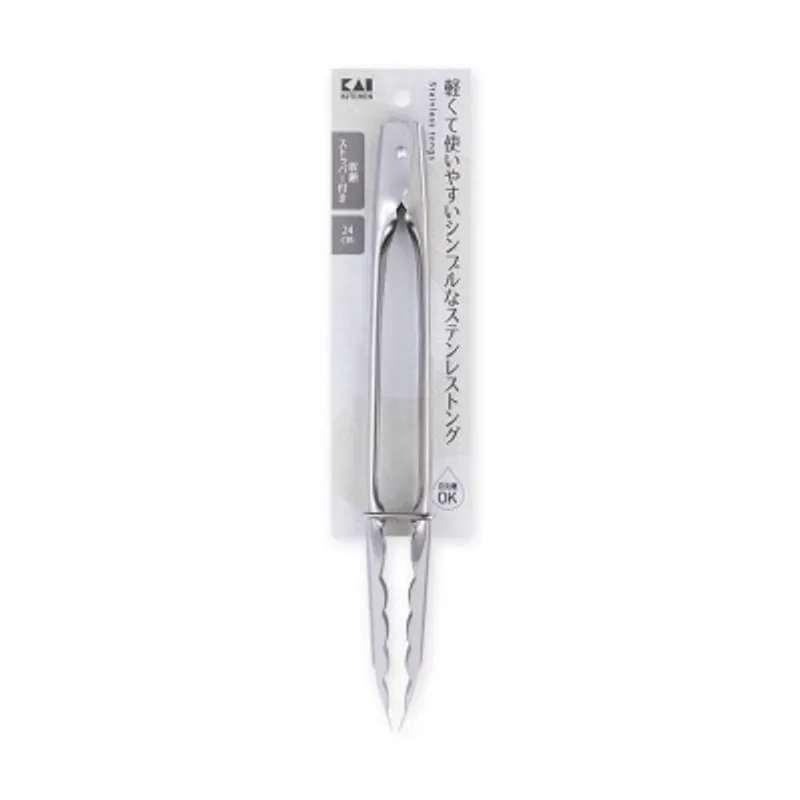 KAI KK 不銹鋼廚夾 240MM