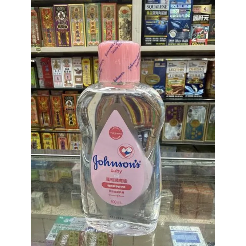 強生嬰兒潤膚油 300ml