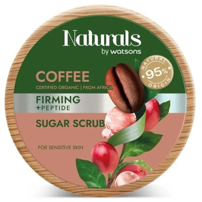 NATURALS BY WATSONS 咖啡身體磨砂200G