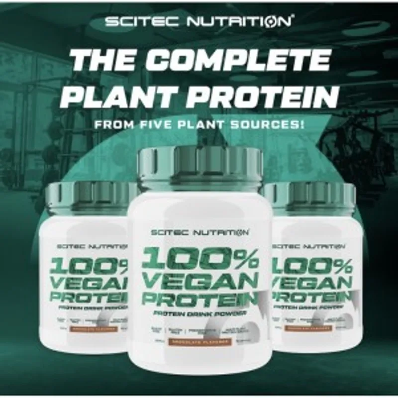 Scitec 100% Vegan Protein 植物蛋白粉, 1000g