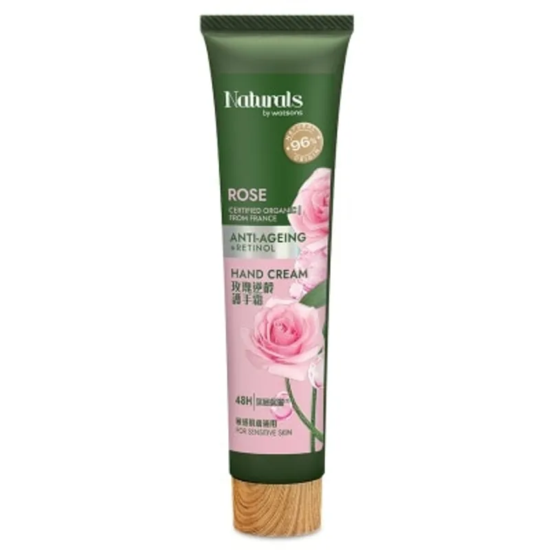 NATURALS BY WATSONS 玫瑰逆齡潤手霜30毫升