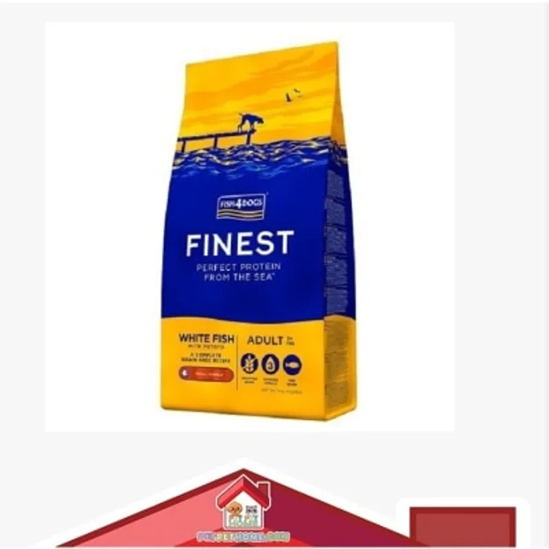 FISH4DOGS Fish4Dogs 深海魚無麩質低敏成犬配方 (細粒)