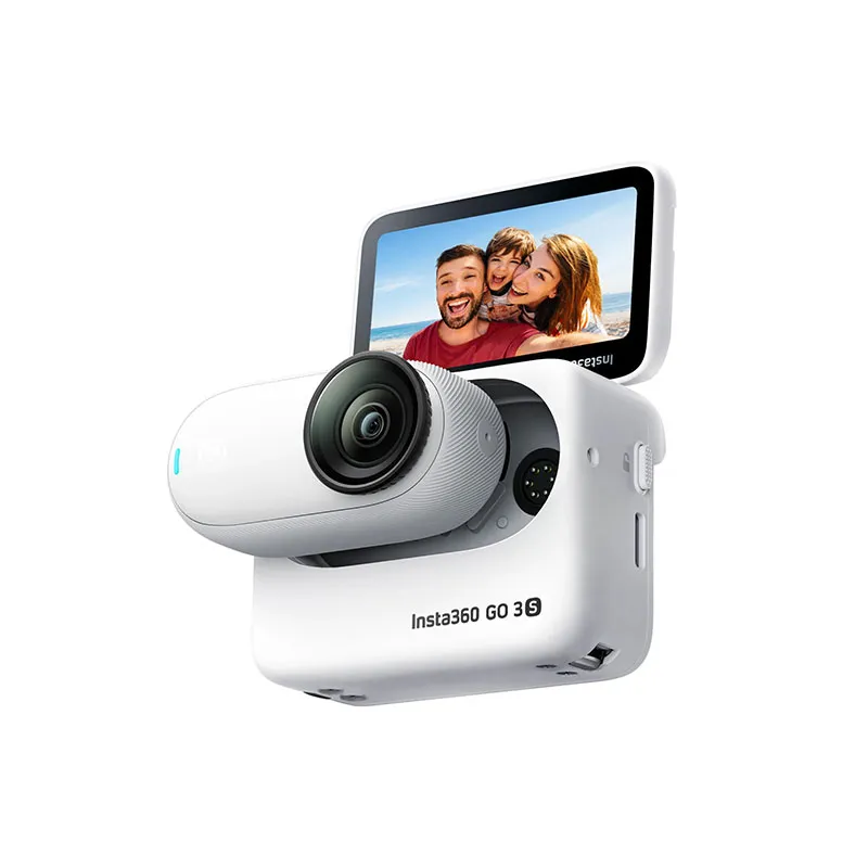 INSTA360 4K拇指运动相机(128GB)(白色) GO3S/128GB/WHITE
