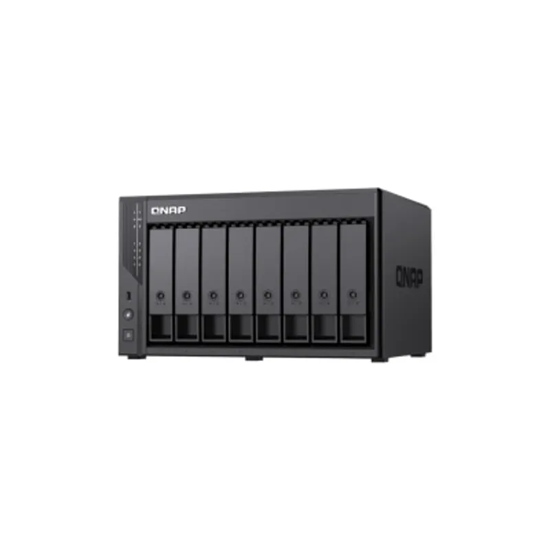 QNAP Qu805-N150-16G 8-Bay 2.5Gbe NAS 網路儲存裝置