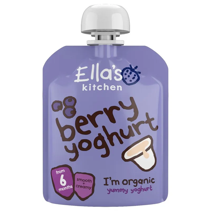 Ella's Kitchen 有機藍苺乳酪希臘風格 90G