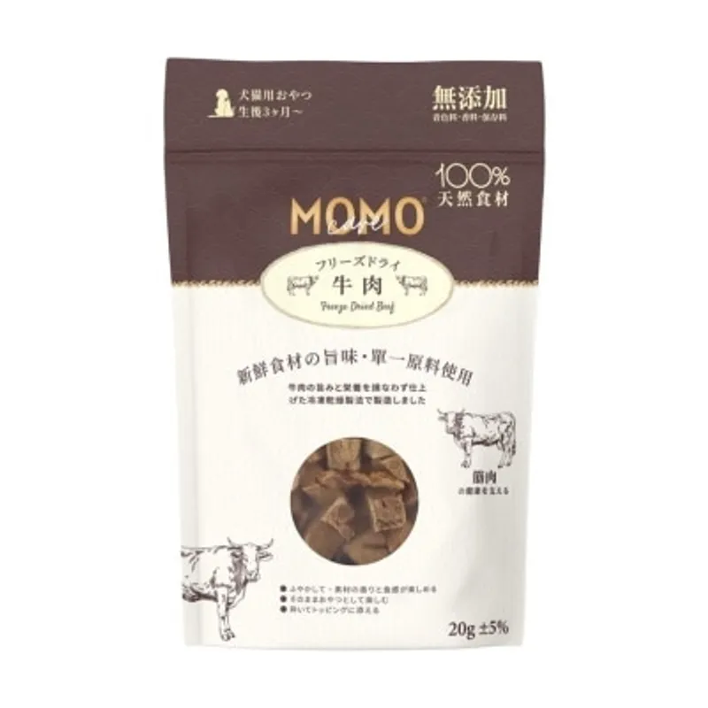 MOMOCARE 貓狗凍乾小食 - 牛肉 (20g) 058602