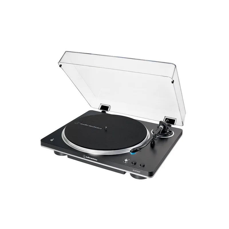 AUDIOTECHNICA 全自動無線黑膠唱盤機(黑銀) ATLP70XBT/BS