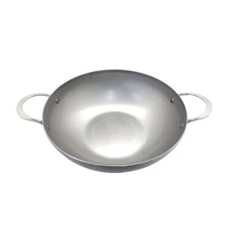de Buyer 原礦鐵鍋 雙握耳炒鑊32cm - 香港限定款
