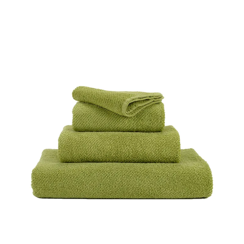 ABYSS & HABIDECOR Twill -毛巾-Apple green绿色 70x140cm