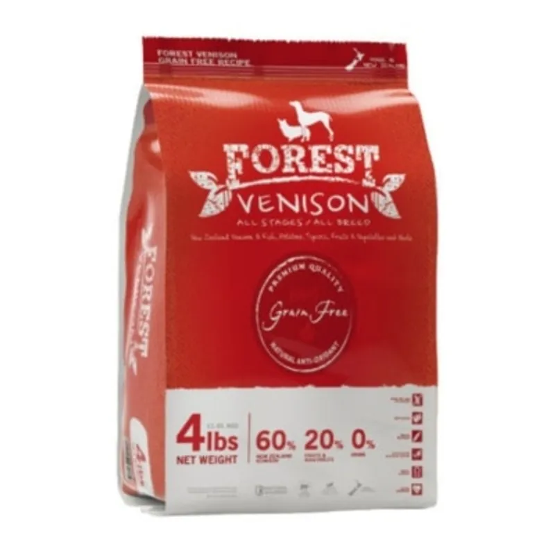 Forest 鹿肉配方 無穀物 全犬糧 4lb