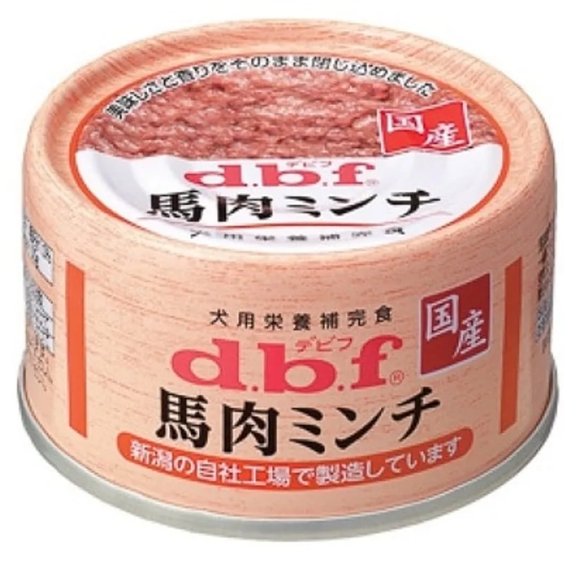 D.B.F 免治馬肉 - 狗罐頭 (65g) - d.b.f