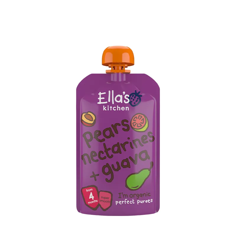 Ella's Kitchen 有机番石榴油桃香梨果蓉120克