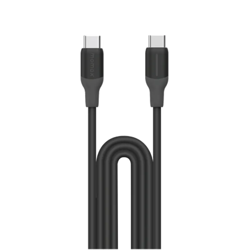 MOMAX 1-Link Flow CC X 60W USB-C充電線 1.2米 黑
