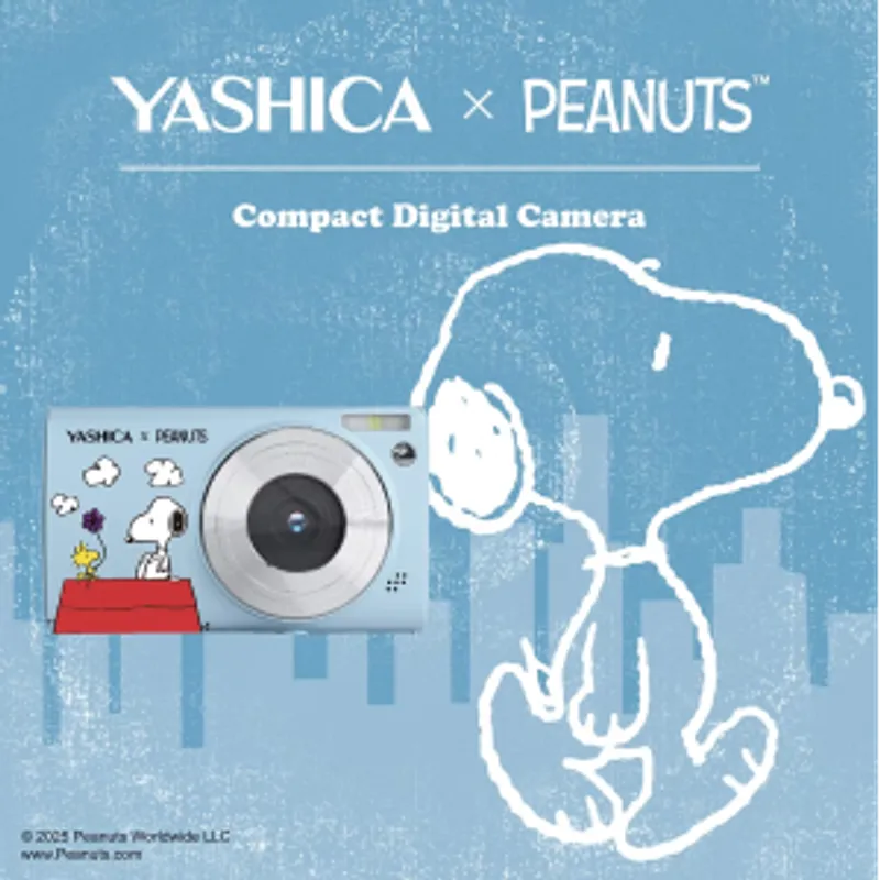 YASHICA x Peanuts Digital Camera DG-10SP 數位相機 (藍色)