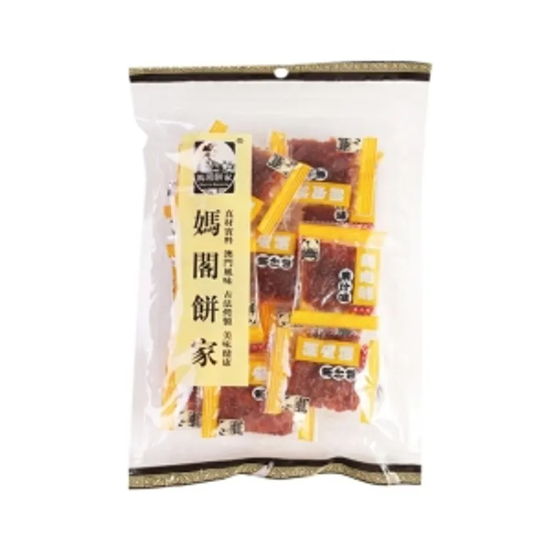 媽閣餅家 豬肉脯(果汁味，炭燒味，黑椒味)100g/包