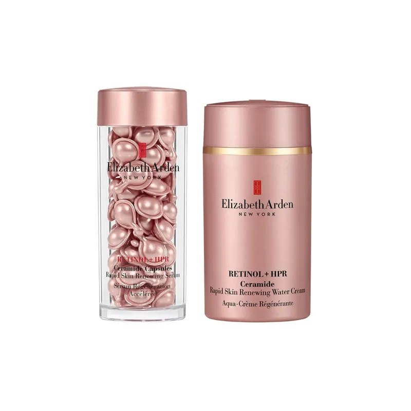 Elizabeth Arden A醇HPR抗皱胶囊60粒+面霜套装