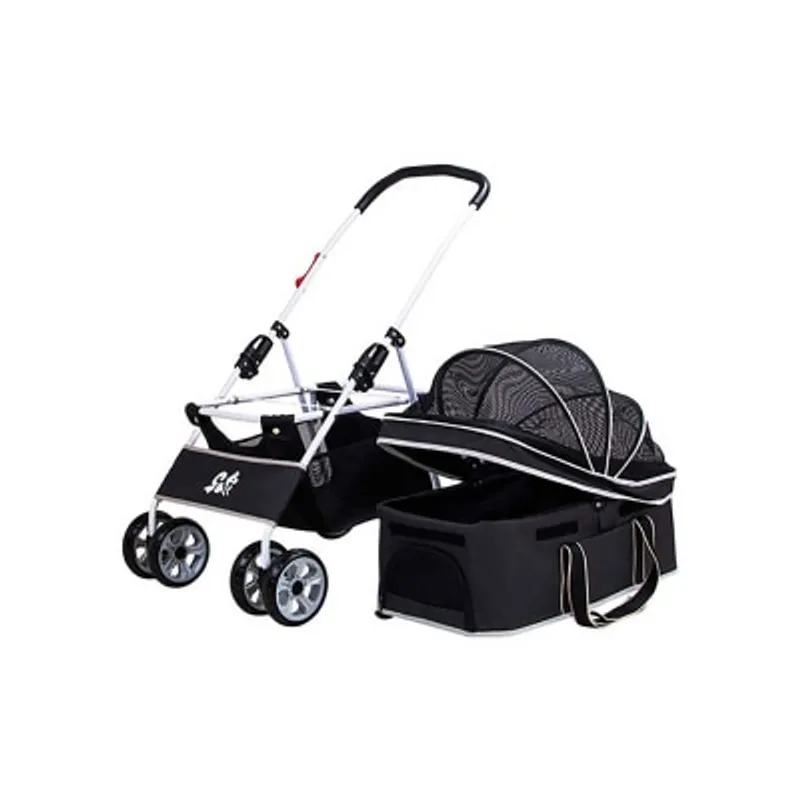 Dodopet 可分拆四輪摺疊狗狗手推車 (寵物承重：20kg)