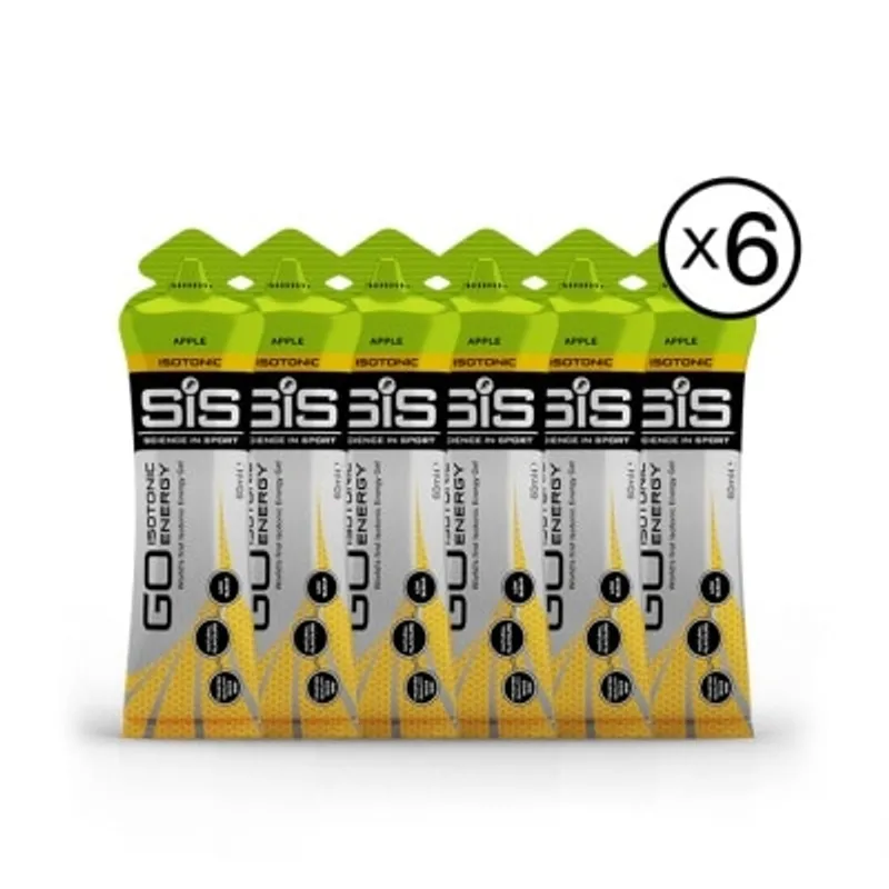 SIS 蘋果味等滲透能量啫喱 60ML X 6